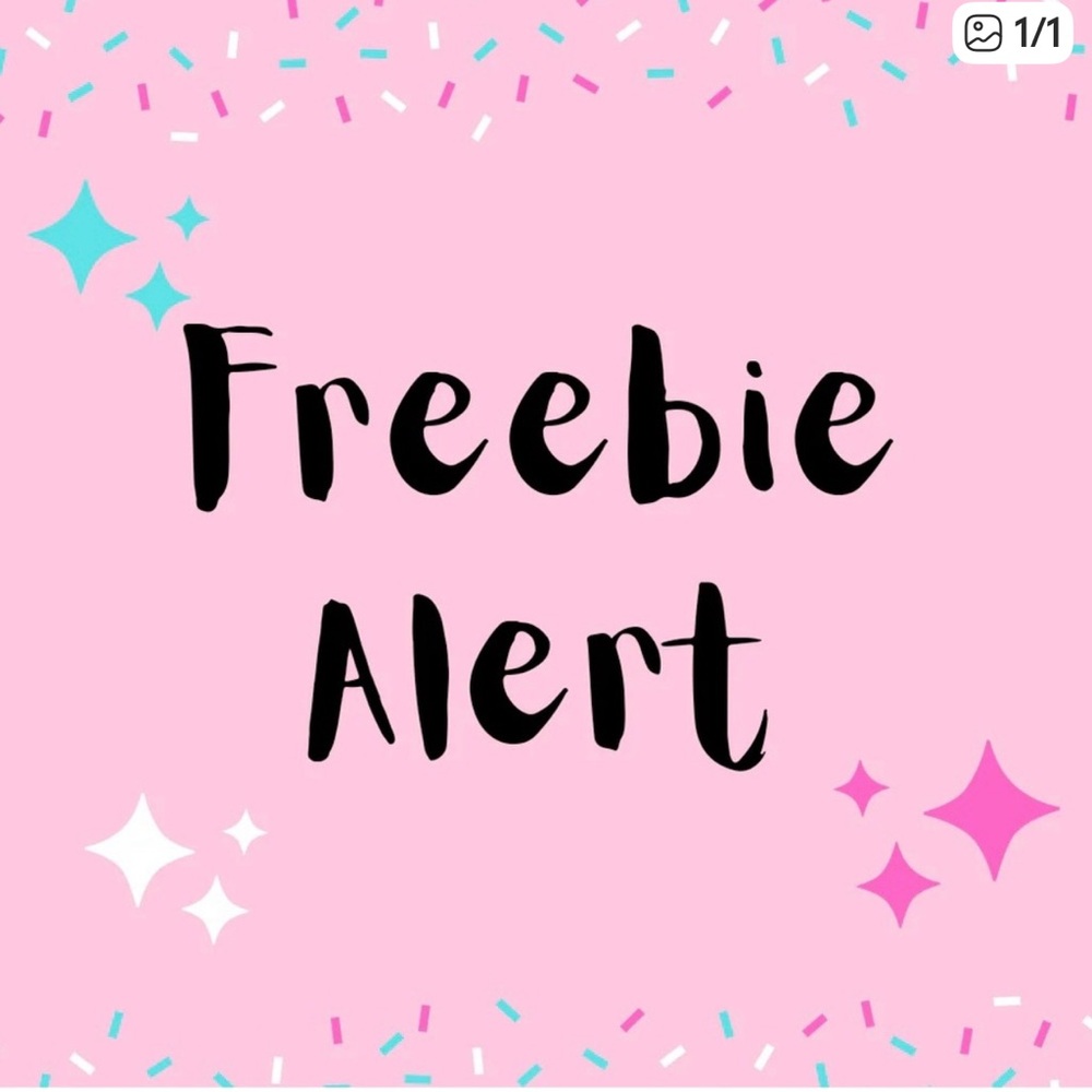 Freebie Alert Sign